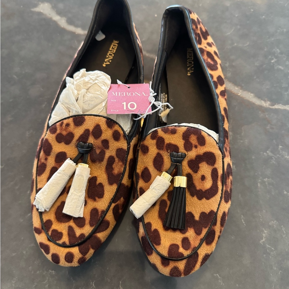 Merona Black Loafers with Tassels
